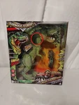 Jurassic Clash Mega Monster 13" Dinosaur Figure Lights & Sound Chomping Jaw New. Price: $35.00.