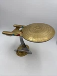 Playmates - Star Trek Tng 7TH Anniversary Gold Uss Enterprise 1993 Tested Used. Price: $27.98.