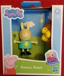 Pig Rebecca Rabit Figure With Nest Of Chicks Peppa's Adventures New In Box. Price: $12.00.
