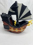 Disney Jake The Neverland Ship Toy Bucky Black Sail Used. Price: $12.99.