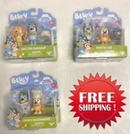 Bluey & Bingo + Indy Photo Fun Fancy Restaurant And Doctor Checkup Figures Set New. Price: $19.99.