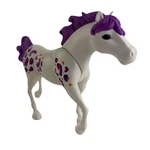 Chap Mei Horse Toy Be My Own Happy White Purple Pink Plastic Pony Figure Girls Used. Price: $13.88.