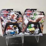 Lot Of 2 Bakugan Street Brawl: Mantid, Bruiser, Nillious & Dragonoid Toy Figures New. Price: $16.99.