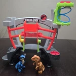 Fisher-price Imaginext Jurassic Park World Research Lab W/ Dinosaurs Used. Price: $14.98.