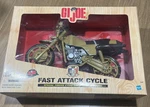 1998 Hasbro Gi Joe Fast Attack Action Figure Factory Sealed Motorcycle Used. Price: $55.00.