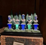 Disney Parks The Haunted Mansion Singing Busts Light Up Figure New Box. Price: $159.99.