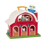 Battat Big Red Barn Animal Farm Playset - Learning Toy For Toddlers 18M Plus New. Price: $34.99.