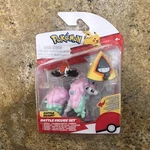 Pokemon Battle Pikipek, Galarian Ponyta And Snorunt Set Action Figure Toy New. Price: $24.99.
