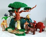 Disney Tarzan Jungle Treehouse Playset & 7 Figures - Mattel 1999 Rare Occasion. Price: $184.49.
