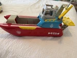 Spin Master Paw Patrol Sea Rescue Boat Playset W/ Crane, Opening Deck Used. Price: $35.00.