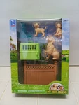 Golden Retreiver & Puppy Play Set Plastic Toy My Best Friend Accessories New-ray. Price: $14.99.
