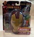 New Marvel Ironman 2 Micro Machines Heads Playset Mark Iii Movie Hasbro Toy Nip. Price: $24.00.