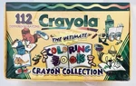 New Vintage 1999 Crayola Ultimate Coloring Book Crayon Collection 112 Total Nos. Price: $49.95.