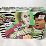 1990 Kenner Beetlejuice Gross Out Meter Skeleton Hand Sealed New. Price: $44.99.