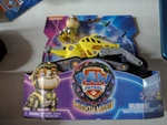 Paw Patrol: The Mighty Movie Bulldozer With Lights, Sounds & Rubble Figure New. Price: $18.99.