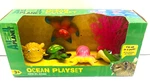 2010 Ocean Planet Animals Playset -blowfish+octopus+sting Ray+coral+new. Price: $12.00.