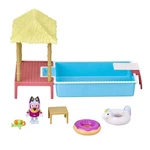 Bluey Pool Playset And Figure, 2.5-3 Inch Articulated Accessories New. Price: $39.51.