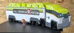 Paw Jungle Patroller Semi Truck Transporter Hauler W/ Pup Used. Price: $38.70.