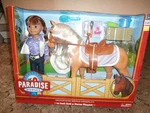 Paradise Horses Kids Doll Adventure Girls Playset Farm Cowboy Ranch Pony New. Price: $33.00.