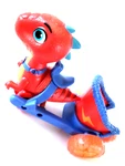 Ranch Blitz Chariot Vehicle, Pull Back Spin Action Dinosaur Toy Boat Rocker Used. Price: $7.77.