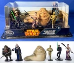 Return Of The Jedi Disney Store Star Wars Figurine Playset Slave Leia Jabba Hutt New. Price: $56.95.