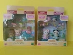 Nib) Calico Critters Nursery Friends Pool Fun Trio & Rainy Day Duo New. Price: $56.99.