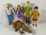 Scooby-doo Lot Of 7 Action Figures 1999 Hanna Barbera Equity Toys Loose Used. Price: $55.00.