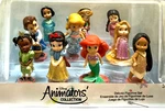 Nib Disney Princess Animators' Deluxe Figures 10 Piece Set Figurine Play Toy New. Price: $39.95.