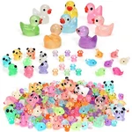 Luminous Mini Resin Ducks Tiny Animals Glow The Dark Panda Dolphin Mu... New. Price: $15.99.