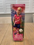 New Mattel Barbie You Can Be Anything - Soccer Player #9 Blonde Usa Uniform. Price: $20.00.