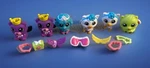 Blip Toys Princess Palace Pets Mini Figure Figurine Plastic Lot Of 19 Pcs Used. Price: $10.20.