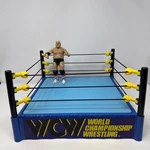 Wwe Mattel Hall Of Fame Retro Wcw Ring Playset With Dusty Rhodes Used. Price: $64.99.
