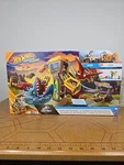 Hot Wheels Racerverse Blue Raptor Rush Jurassic World Playset Owen Vs Nib New. Price: $36.00.