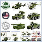 Alloy Army Vehicle Toy Set: 6 Realistic Models Inspire Kids' Imagination New. Price: $25.89.