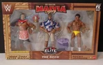 Wwe Mattel Elite The Rock Generations Maivia Legacy 3-PACK Exclusive New. Price: $25.00.