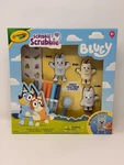 New Crayola Scribble Scrubbie Bluey Art Set Washable Figures Toy + Stickers. Price: $17.99.