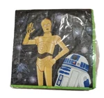 Star Wars Themed Beverage Napkins - 5" X Multicolor Pack Of 16 Usa New. Price: $11.99.
