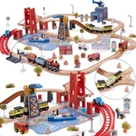 117PCS Wooden Train Tracks Lot Railway Pieces Set Play For Thomas The Brio New. Price: $88.99.