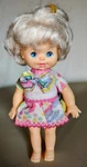 1990 Citi Toy 7" Poseable Doll W/outfit (no Shoes) Gently Used. Price: $10.00.
