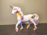 Schleich Unicorn Figure 2021 Glitter Rhinestone Heart Rainbow Stallion Bayala Used. Price: $6.99.