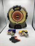 Nerf Electronic Target Training N-strike Tech & 2 Blasters Used. Price: $26.59.