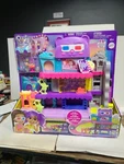 Pocket Pollyville Dolls Drive-in Movie Theater With &playset Micro New. Price: $35.00.