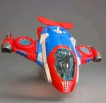Playskool Heroes Marvel Super Adventures Spider-man Jetquarters Plane Used. Price: $19.99.