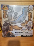 Jurassic World Dominion Wood Dinosaur Activity Set For Kids Ages 3+ New. Price: $7.99.