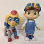 Cocomelon Tom Action Figure Toy Moonbug Jazwares Paw Patrol Used. Price: $9.00.