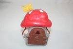 Smurfs Vintage Small Mushroom Cottage Red Playset Complete 40011 Peyo Schleich 3 Used. Price: $39.99.