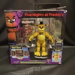 Jazwares Five Nights At Freddy Golden Office Set New. Price: $30.00.