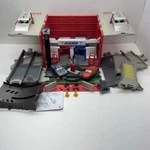 Disney Store Cars 3 Racetrack Pit Stop Set Mcqueen Storm Carry Case Incomplete Used. Price: $29.99.