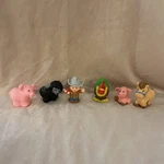 Fisher-price Little People Figures Set W/ Farmer & Animals Used. Price: $22.00.