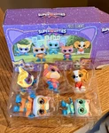 Disney Jr Superkitties Hero Squad 5 Figure Set Ginny Buddy Bitsy Sparks Toy Used. Price: $12.99.